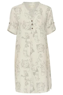 CRBellis Linen Dress