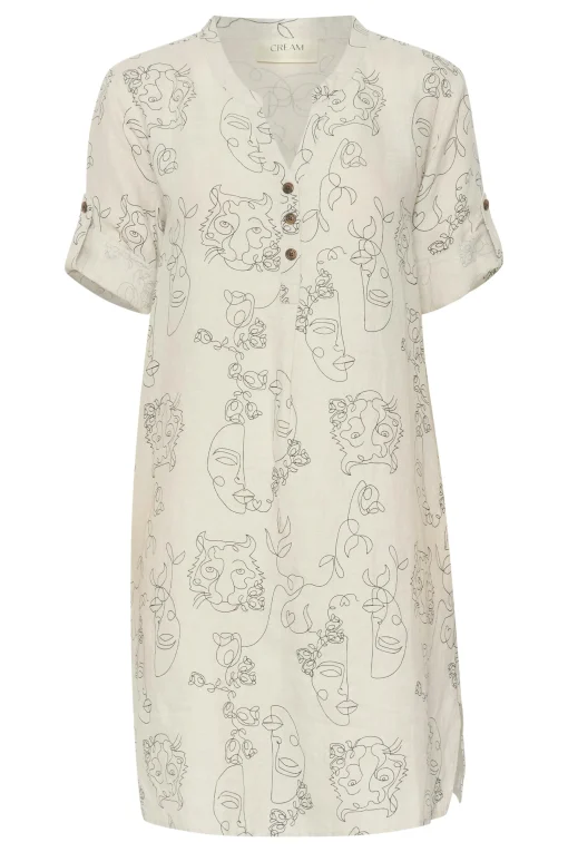 CRBellis Linen Dress