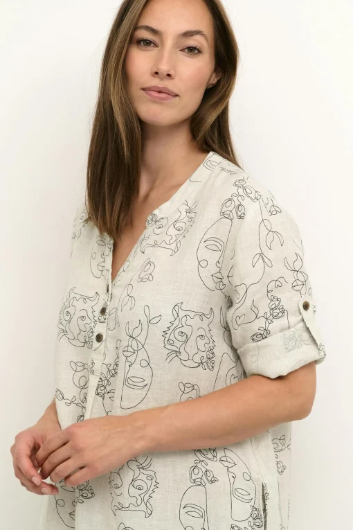 CRBellis Linen Dress