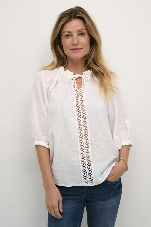 CRKiyo Linen blouse
