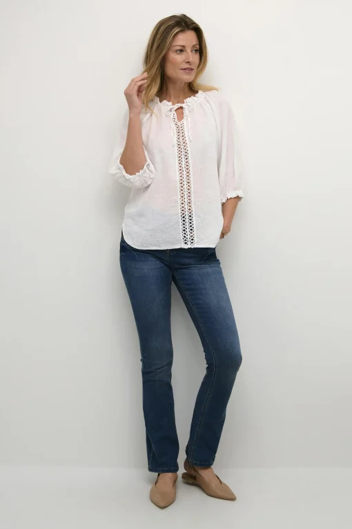 CRKiyo Linen blouse