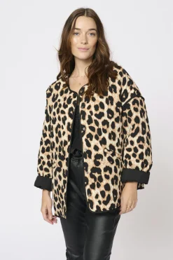 CROtiva Leopard jacket