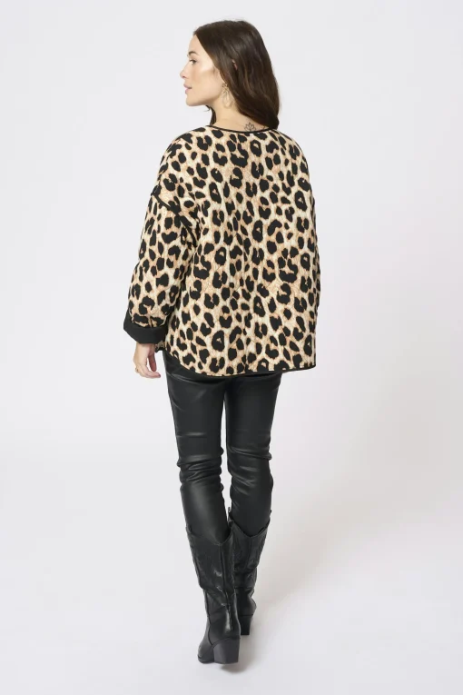 CROtiva Leopard jacket