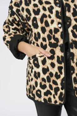 CROtiva Leopard jacket