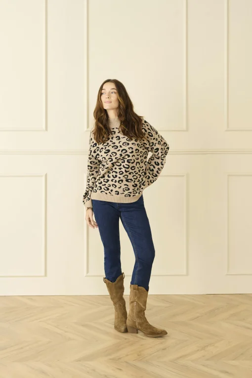 CRSava Leopard pullover
