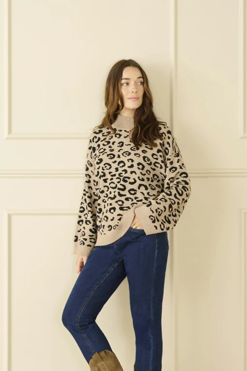 CRSava Leopard pullover